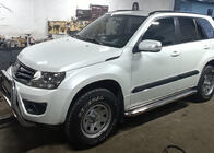 Suzuki Grand Vitara 2005-2017 Praguri Laterale Premium (2 buc, Inox) foto 3