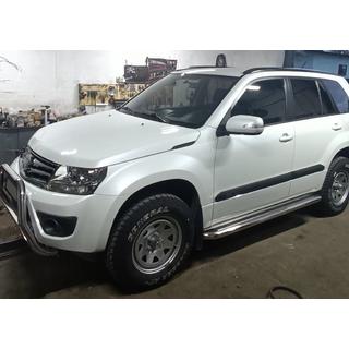 Praguri Laterale Premium (2 buc, Inox) Suzuki Grand Vitara 2005-2017 foto 3