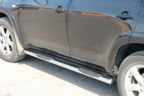 Toyota Rav 4 2006-2013 Tevi laterale pentru ampatament standard (2 buc, inox) foto 3