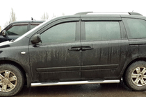 Kia Carnival 2002-2013 Tevi Laterale (2 buc, Otel Inoxidabil) foto 1