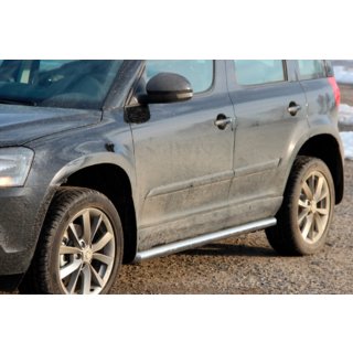Tevi Laterale (2 buc, Otel Inoxidabil) Skoda Yeti 2009-2017 foto 1