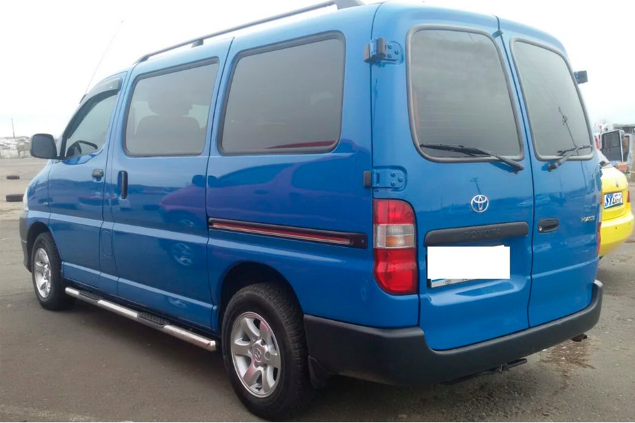 Toyota HiAce Tevi Laterale (2 buc, Otel Inoxidabil) Image