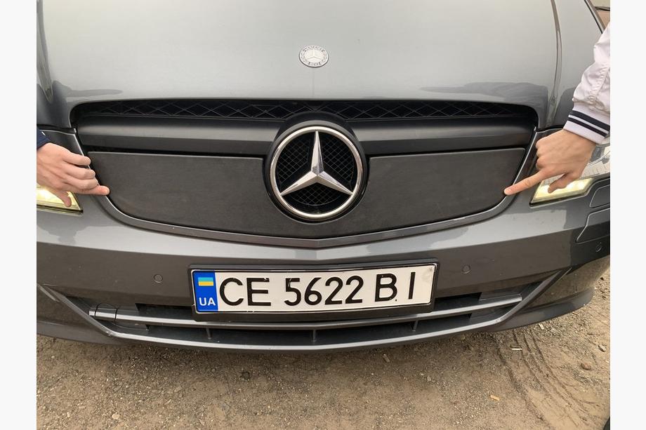 Mercedes Vito W639 2004-2014 Capac grila iarna V1 (2010-2015) Lucios Foto 4