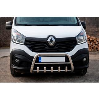 Bullbar WT003-4 (Inox) Fiat Talento 2016- foto 2