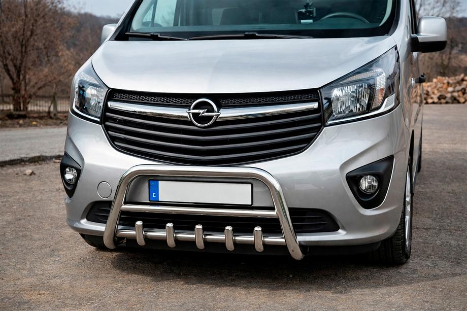 Fiat Talento 2016- Bullbar WT003-4 (Inox) Cu Inscription Image