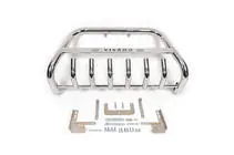 Opel Vivaro 2015-2019 Bullbar WT003-4 (Inox) Fara Inscription foto 4