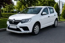 Renault Sandero 2013-2022 Protectie Fata ST008 (Inox) foto 1