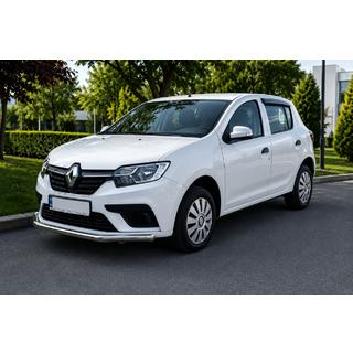 Protectie Fata ST008 (Inox) Renault Sandero 2013-2022 foto 1