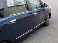 Dacia Lodgy 2012-2022 Capace Manere Cromate (4 buc, Otel Inoxidabil) Carmos - Otel Inoxidabil Turcesc foto 4
