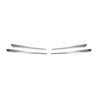 Capace grila cromate (4 buc, inox) foto 2