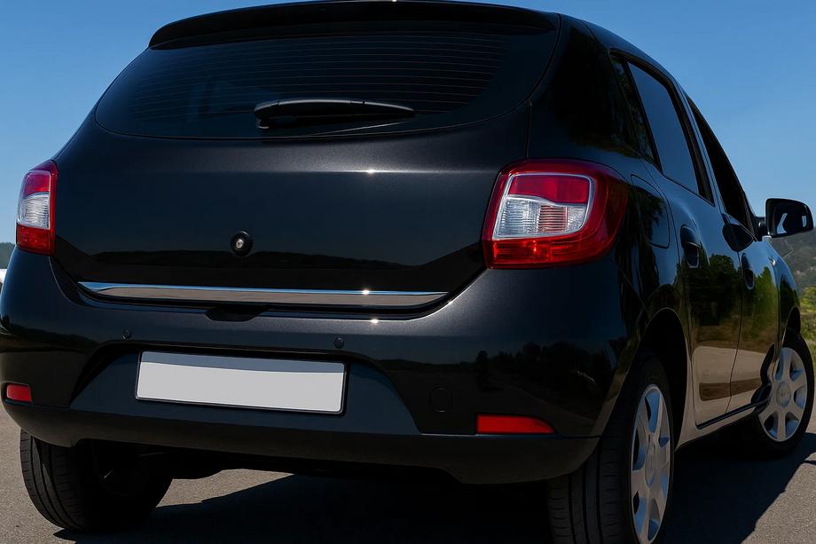 Dacia Sandero 2013-2020 Protectie prag portbagaj inox Image