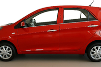Kia Picanto 2011-2016 Ornamente geamuri inox (4 buc) foto 1