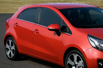 Kia Rio 2012-2017 Ornamente geamuri inox foto 1