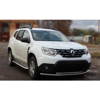 Protectie Fata ST014 (Inox) Dacia Duster 2008-2018 foto 3