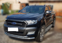 Ford Ranger 2011–2022 Protectie Fata ST014 (Inox) foto 1