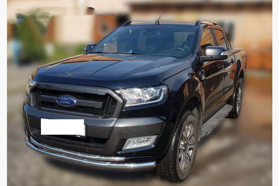 Ford Ranger 2011–2022 Protectie Fata ST014 (Inox) Image