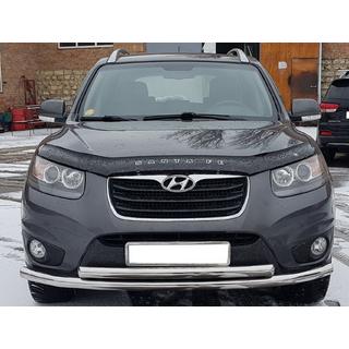 Protectie Fata ST014 (Inox) Hyundai Santa Fe 2 2006-2012 foto 1