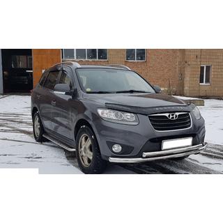 Protectie Fata ST014 (Inox) Hyundai Santa Fe 2 2006-2012 foto 3