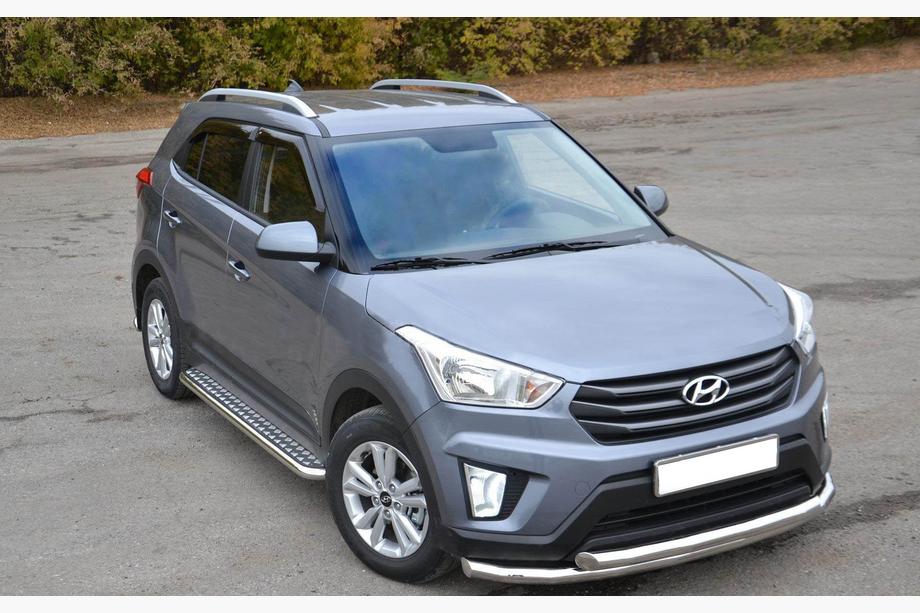 Hyundai Creta 2014-2020 Protectie Fata ST014 (Inox) Image