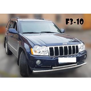Protectie Fata ST014 (Inox) Jeep Grand Cherokee WK 2004-2010 foto 3