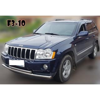 Protectie Fata ST014 (Inox) Jeep Grand Cherokee WK 2004-2010 foto 4