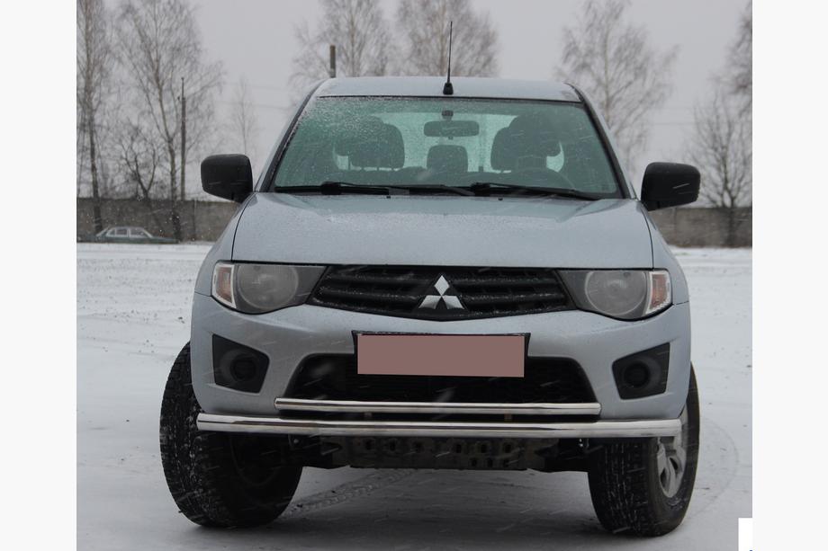 Mitsubishi L200 2006-2015 Protectie Fata ST014 (Inox) Foto 1
