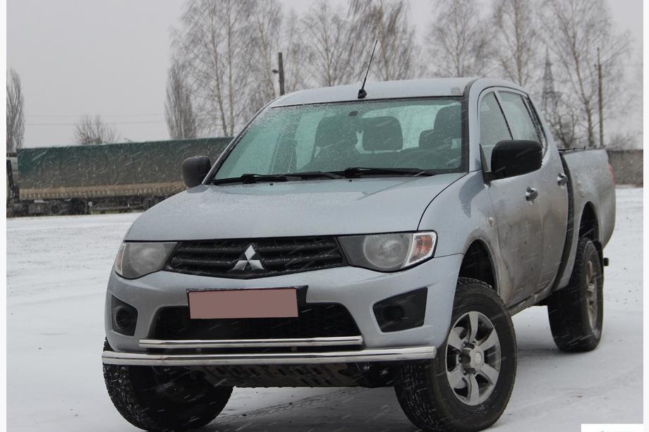 Mitsubishi L200 2006-2015 Protectie Fata ST014 (Inox) Foto 2