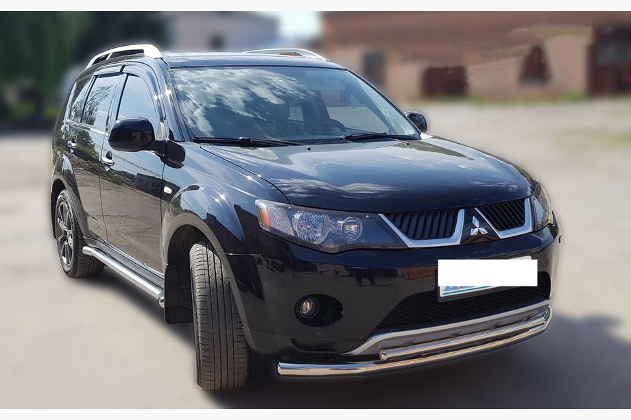 Mitsubishi Outlander 2006-2012 Protectie Fata ST014 (Inox) d60/60 Foto 3