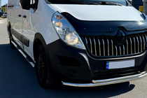 Renault Master 2011-2023 Protectie Fata ST014 (Inox) d60/42 foto 3