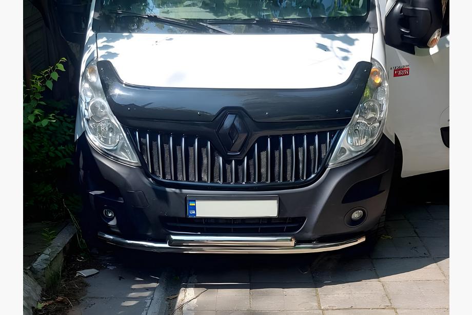 Renault Master 2011-2023 Protectie Fata ST014 (Inox) d60/60 Foto 5