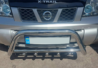 Nissan X-trail T30 2002-2007 Bullbar QT006 (Inox) foto 1