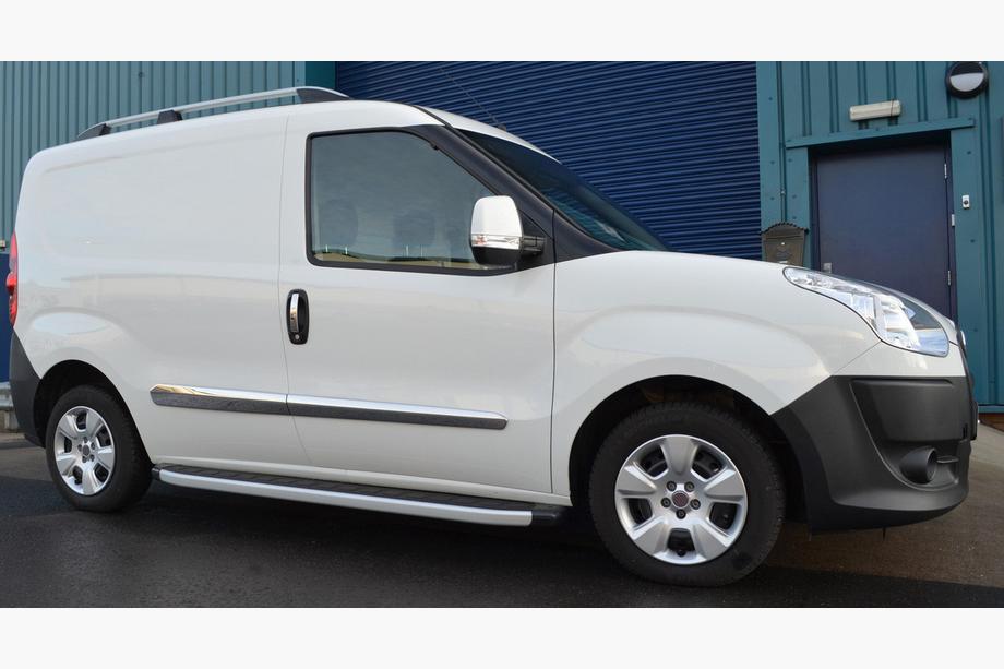 Opel Combo 2012-2018 Molduri Usi Otel Inoxidabil (4 buc) OmsaLine - Otel Inoxidabil Italian Image