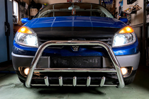 Renault Scenic/Grand 2003-2009 Bullbar WT003 (Inox) foto 2