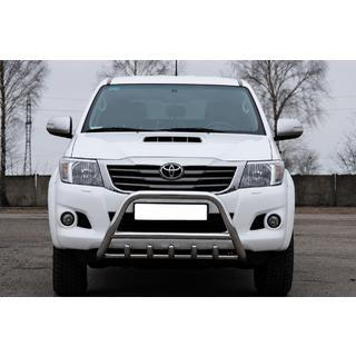 Bullbar WT003 (Inox) Toyota Hilux 2006-2015 foto 1