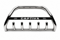 Chevrolet Captiva 2006-2019 Bullbar WT004 Otel Inoxidabil foto 3