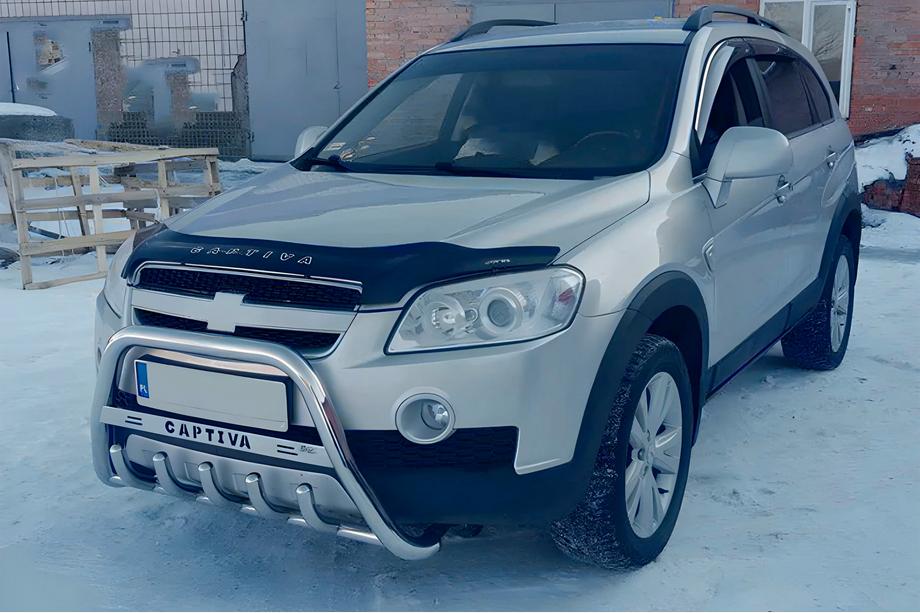 Chevrolet Captiva 2006-2019 Bullbar WT004 Otel Inoxidabil Image