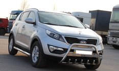 Kia Sportage 2010-2015 Bullbar WT004 Otel Inoxidabil foto 2