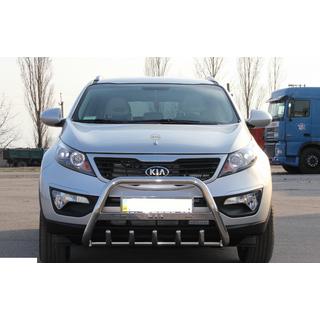 Bullbar WT004 Otel Inoxidabil Kia Sportage 2010-2015 foto 1