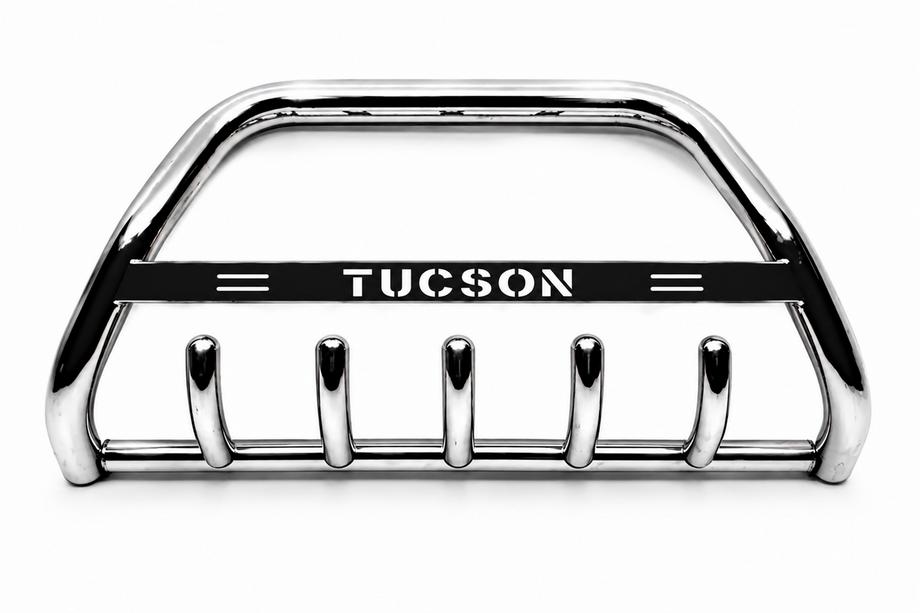 Hyundai Tucson TL 2016-2021 Bullbar WT004 Otel Inoxidabil Image