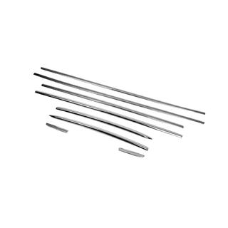 Ornamente geamuri inox (Sport Tourer, 8 buc) Renault Clio IV 2012-2019 foto 3