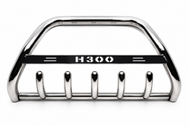 Hyundai H300, H1, Starex 2008-2020 Bullbar WT004 Otel Inoxidabil foto 2