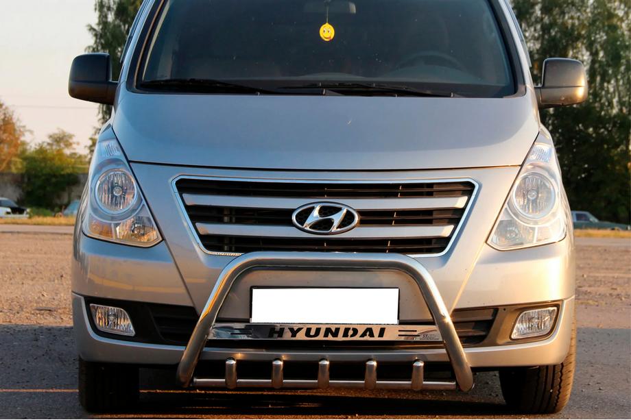 Hyundai H300, H1, Starex 2008-2020 Bullbar WT004 Otel Inoxidabil Image