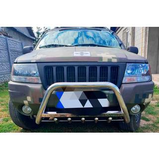 Bullbar WT004 Otel Inoxidabil Jeep Grand Cherokee WJ 1999-2004 foto 2