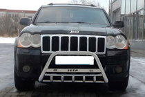 Jeep Grand Cherokee WK 2004-2010 Bullbar WT004 Otel Inoxidabil foto 1