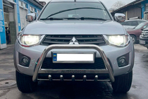 Mitsubishi L200 2006-2015 Bullbar WT004 Otel Inoxidabil foto 2