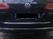Volkswagen Passat B7 2012-2015 Protectie bara spate OmsaLine Lucios (SW, Otel Inoxidabil) foto 3
