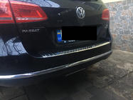 Volkswagen Passat B7 2012-2015 Protectie bara spate OmsaLine Lucios (SW, Otel Inoxidabil) foto 2