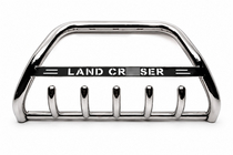Toyota Land Cruiser Prado 120 2002-2009 Bullbar WT004 Otel Inoxidabil foto 2