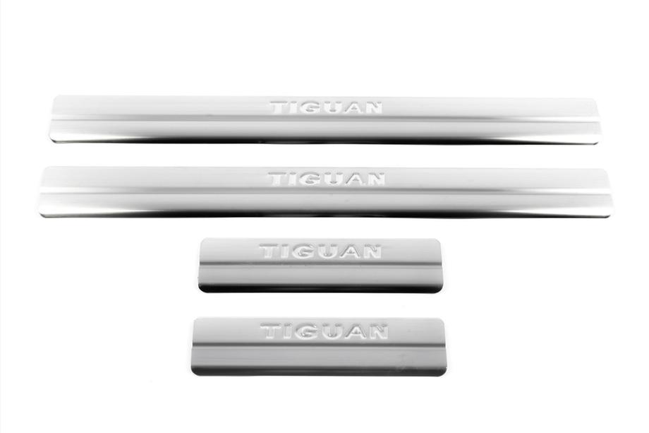Volkswagen Tiguan 2007-2016 Praguri Omsa (4 buc, inox) Foto 2