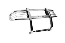 Toyota Land Cruiser Prado 120 2002-2009 Bullbar Libao (Inox) foto 2